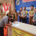 Penandatanganan kerjasama antara koperasi Desa Beringin dengan PT Tanjungpur Perkasa dalam pengelolaan pertambangan