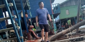 Foto--- TKA yang diduga bekerja di PT. SPM