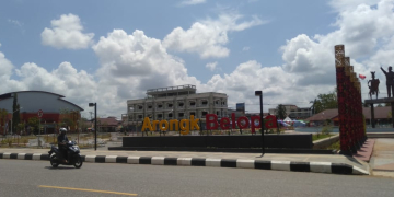 Foto---Area I kawasan Arongk Belopa,yang sudah selesai dibangun—dok