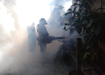 Forkompimda Sanggau Gelar PSN Massal dan Fogging di Kelurahan Beringin, Plt Bupati Sanggau: Tanggal 17 Keluar SK KLB