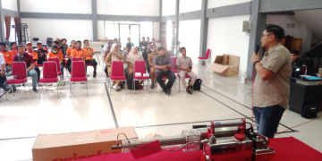 Foto—Selama sehari 48 peserta dari Puskesmas dan BPBD Kabupaten Sanggau memeroleh materi terkait perilaku nyamuk dan perawatan alat fogging, Selasa (21/11/2023) di aula Dinkes Sanggau---Kiram Akbar