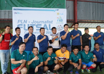 Kick-off Kompetisi Futsal PLN-Jurnalis 2023 Dimulai, 60 Orang Siap Berlaga