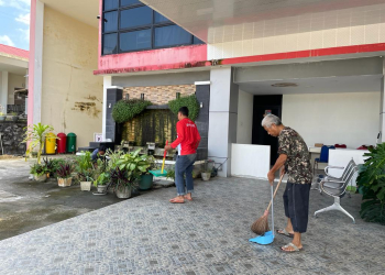 Dinkes Sanggau Bersih-bersih Lingkungan, Najori: Penanganan KLB Sesuai Protap