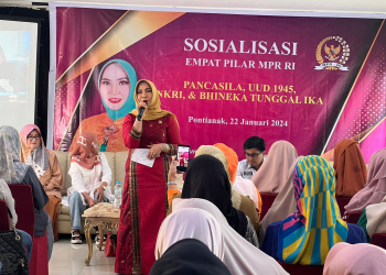 Bersama Pelaku UMKM Erlinawati Gaungkan Empat Pilar Kebangsaan