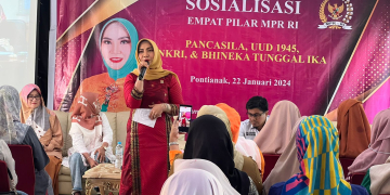 Bersama Pelaku UMKM Erlinawati Gaungkan Empat Pilar Kebangsaan