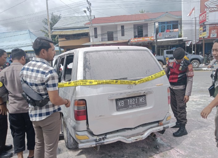 Mobil Tangki siluman yang meledak di SPBU Kota Putussibau