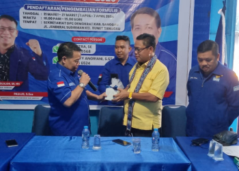 Kembalikan Berkas Pendaftaran ke Partai Demokrat Sanggau, Ason: Jangan Tanya Dulu Soal Wakil