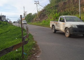 Tanjakan Semboja Kewenangan BPJN Kalbar, PUPR Sanggau Hanya Melaporkan