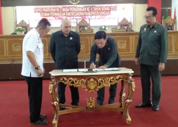 Pelantikan Hendrikus Hengki sebagai Ketua DPRD Sanggau Periode 2024-2029 Tunggu SK Gubernur 