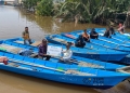 Momen HLN ke-79, YBM PLN Berikan 9 Perahu Cahaya Bagi Nelayan Pesisir Sungai Kakap