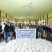 HUT ke-5, AJK Bagikan 200 Paket Sembako Secara Gratis