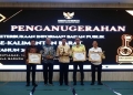 Wabup Farhan Hadiri Penganugerahan Badan Publik Tahun 2024