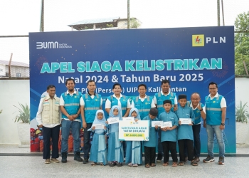 Iringi Ikhtiar Jaga Keandalan Listrik Nataru, PLN Gelar Doa Bersama dan Tebar Kebaikan serentak se-Kalimantan
