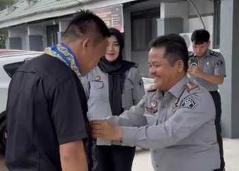 Daud Yordan Kunjungi Lapas Ketapang, Dapat Sambutan Hangat