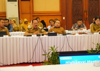 Bicara di High Level Meeting, Bupati Sanggau Sebut Optimalkan 4K Kendalikan Inflasi