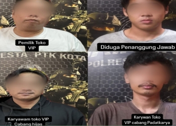 Jual Berbagai Merk Miras Ilegal, Polisi Tetapkan Bos VIP One Shop Pontianak Sebagai Tersangka