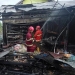Dua Kios di Pal Lima Pontianak Ludes Terbakar