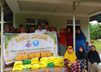 Jelang Idul Fitri, AJK dan PWI Salurkan Bantuan 2 Ton Beras ke Masyarakat