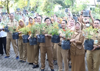 Dinas Pangan Pontianak Canangkan Gerakan Menanam Cabai