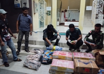 Karantina Kalbar bersama Satgas Pamtas dan BC Gagalkan Penyelundupan Barang Ilegal