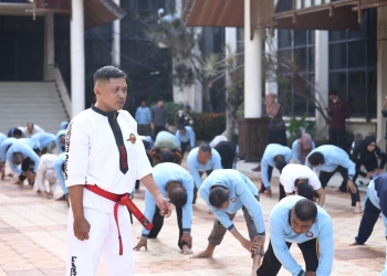 Edi Kamtono Dorong ASN Pemkot Pontianak Lakukan Latihan Bela Diri