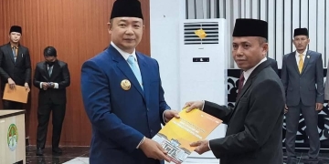 Pelantikan Sekda Ketapang, Bupati Alex Tekankan Loyalitas dan Integritas