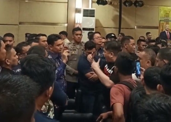 Drama di Musda HIPMI Kalbar: Sekelompok OTK Serbu Pleno, Sidang Diskors