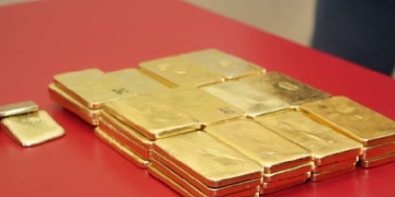 47 Keping Emas Ilegal Tangkapan Polresta Pontianak Ada Bertuliskan “Simba”