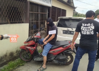 Polres Sambas Gelar Rekonstruksi Menantu Bunuh Mertua