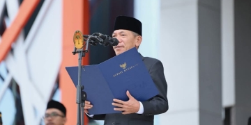 Wabup Jamhuri Amir Pimpin Upacara Peringatan Hari Lahir Pancasila