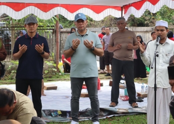 Hari Raya Iduladha 1446 H, Polresta Pontianak Laksanakan Penyembelihan dan Penyaluran Hewan Kurban