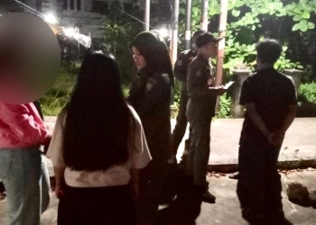 Satpol PP Pontianak bersama TNI-Polri Amankan Puluhan Anak Bawah Umur yang Keluyuran Malam
