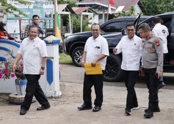 Tim Penilai Bebas Narkoba Mabes Polri Kunjungi Kelurahan Sukaharja Ketapang