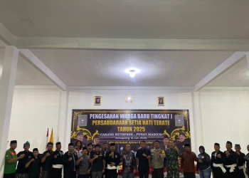 PSHT Ketapang Kukuhkan Generasi Penerus, Pemkab Sampaikan Pesan Persatuan