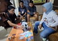 Polsek Tayan Hilir Gagalkan Aksi Kurir Narkoba, Barang Bukti Sabu dan Inex Berlogo Firaun Diamankan