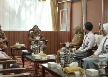 Wabup Jamhuri Lepas Dua Peserta Diklat Paskibraka Asal Ketapang