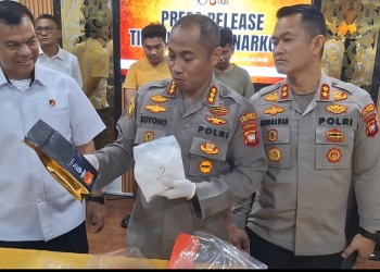 Polresta Pontianak Gagalkan Peredaran Sabu Seberat 3 Kilogram Jaringan Antar Provinsi