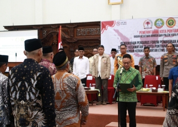 Edi Kamtono Kukuhkan Kepengurusan Forum Pembaruan Kebangsaan se-Kota Pontianak