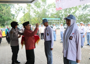 SPPG Polres Ketapang Mulai Dibangun, Bupati Alexander Letakkan Batu Pertama