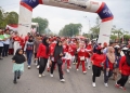 Ribuan Warga Meriahkan Fun Walk HUT ke-80 RI dan Haornas