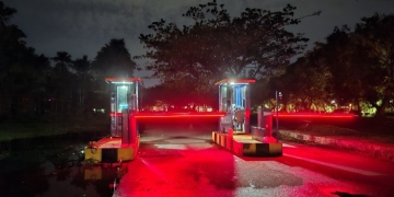 Menyulitkan Warga Sekitar, Pemasangan Smart Parking di Auditorium Untan Pontianak Diprotes