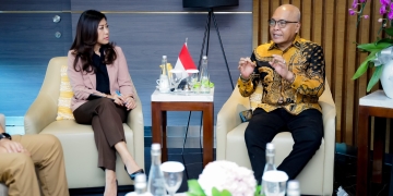 Menteri Komdigi Terima Kunjungan Ketum PWI Terpilih Akhmad Munir dan Ketua DK Atal S Depari
