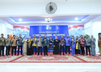 Pisah Sambut Danlanal Ketapang, Bupati Alexander Ajak TNI AL Bersinergi Bangun Daerah