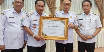 Pemkot Pontianak Raih Paritrana Award dari BPJS Ketenagakerjaan, Atas Komitmen Lindungi Pekerja