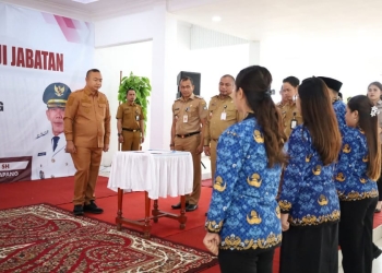 Bupati Alexander Lantik 137 PPPK Formasi 2024