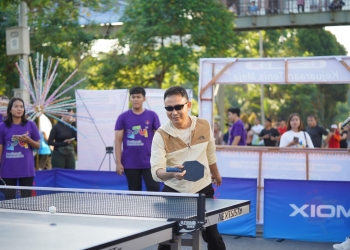 Aksi Spontan Edi Kamtono Kalahkan Lawannya di “Road to Pingpong” CFD