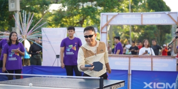 Aksi Spontan Edi Kamtono Kalahkan Lawannya di “Road to Pingpong” CFD