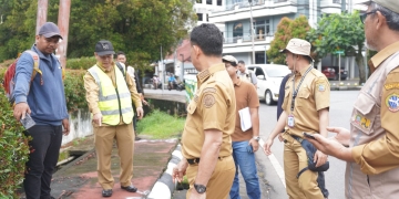 Pembangunan Trotoar di Teuku Umar hingga HOS Cokroaminoto Rampung Desember Ini