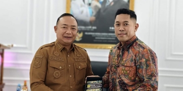 Bertemu Wamen Perumahan dan Kawasan Permukiman, Bupati Alex Sampaikan Konsep Waterfront City