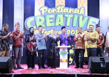 Pontianak Creative Festival 2025 Resmi Bergulir di Jalan Diponegoro